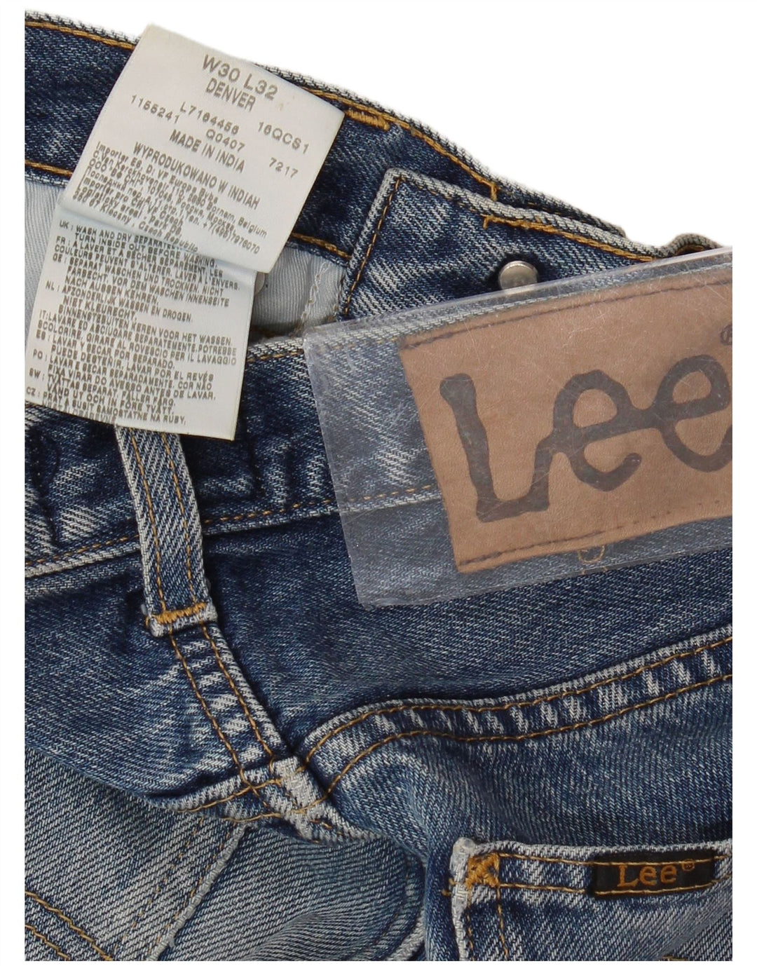 LEE Herre Denver Bootcut Jeans W30 L29 Blå Bomuld