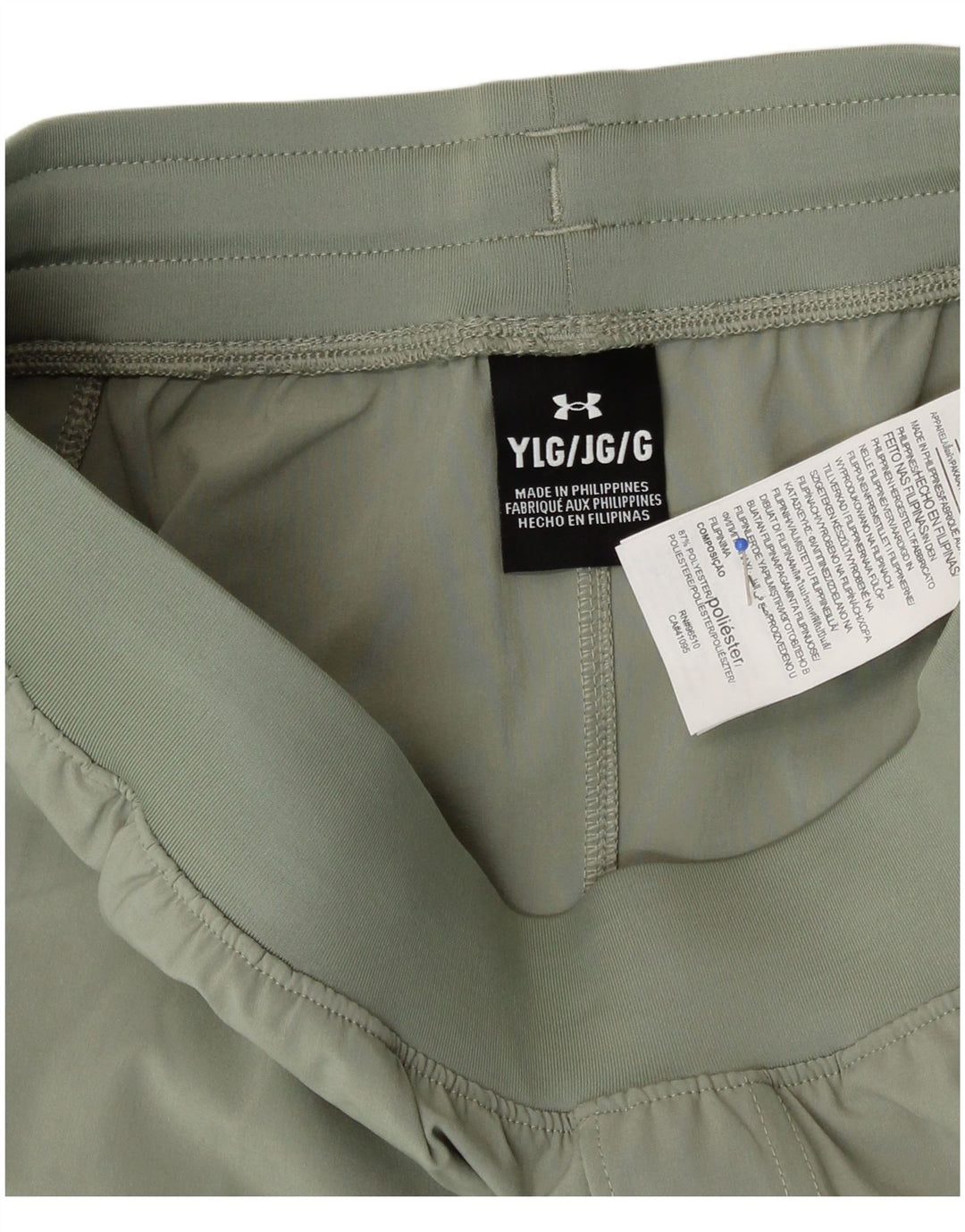 Under Armour Boys Træningsdragt Bukser 11-12 År Large Green Sports