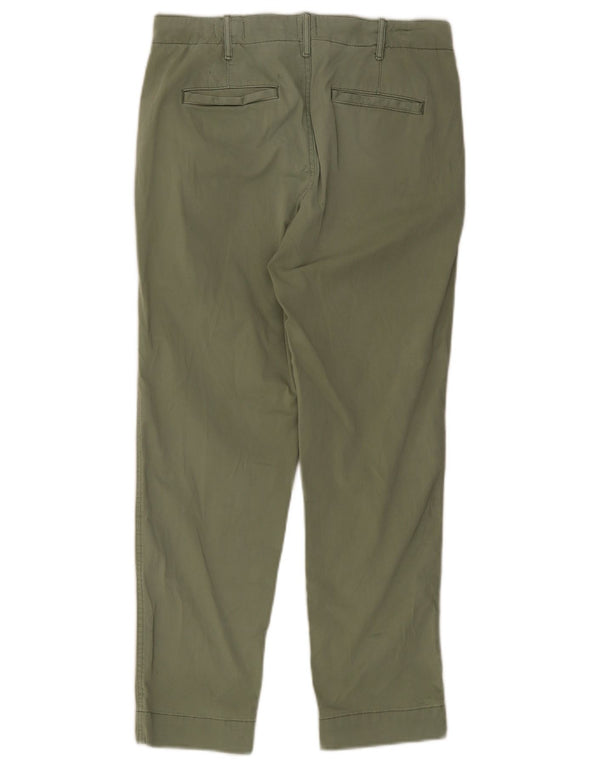 Gap Lige Chinobukser til kvinder UK 6 XS W28 L26 Khaki