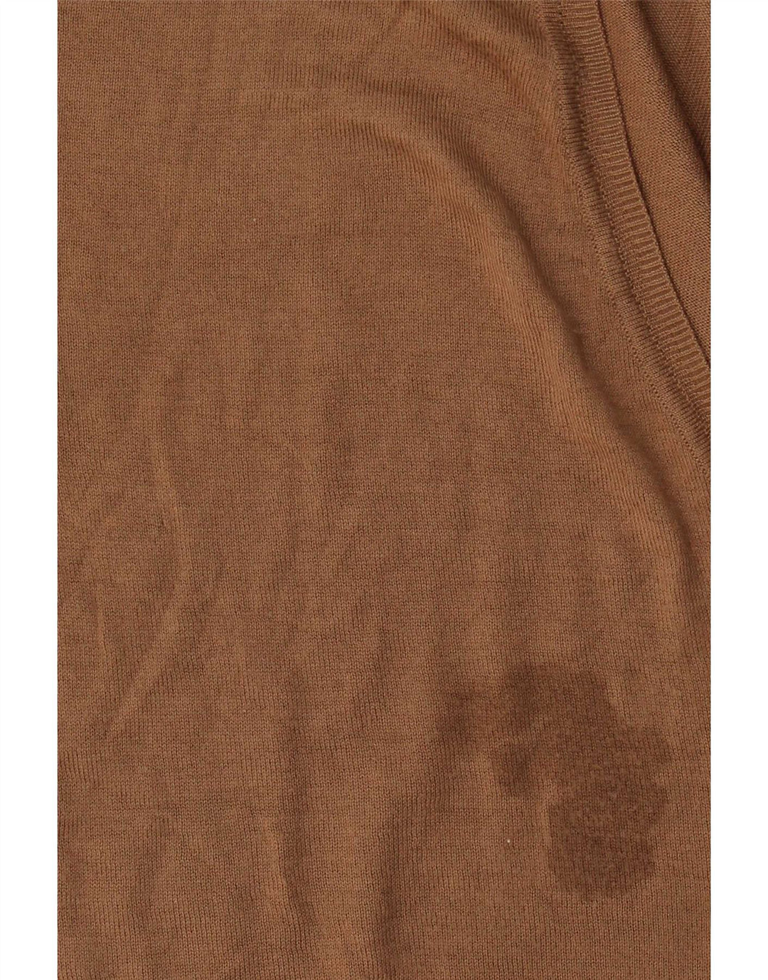 Zara Dame 3/4 ærmet oversized cardigan sweater UK 14 Medium Brown
