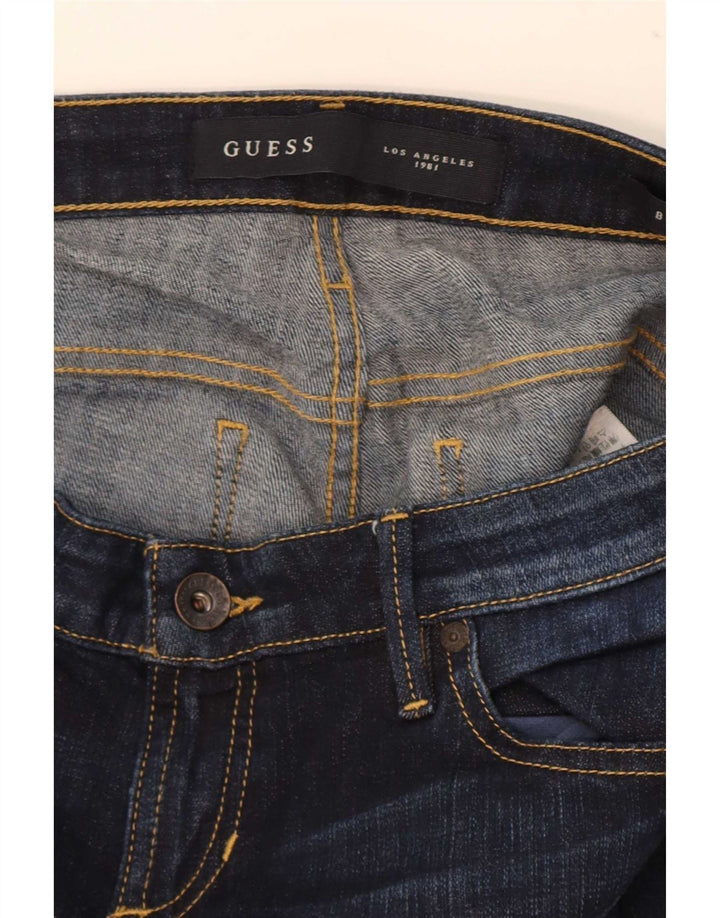 Guess Dame Jeans med lav bootcut W29 L33 Marineblå Bomuld