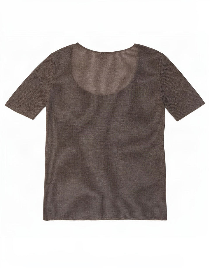 Reiss Damebluse Top UK 10 Small Grey Flecked
