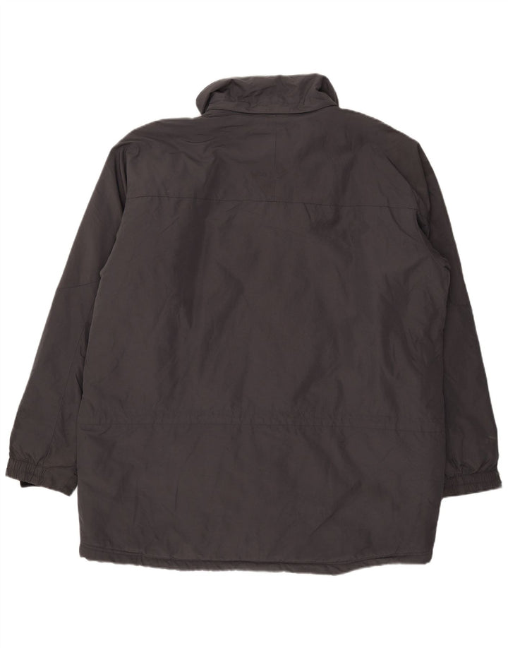 L.L.Bean Herre Tall Utility Jacket UK 42 XL Grå Nylon