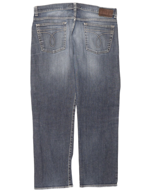 Calvin Klein Straight Jeans til mænd W36 L31 Blå