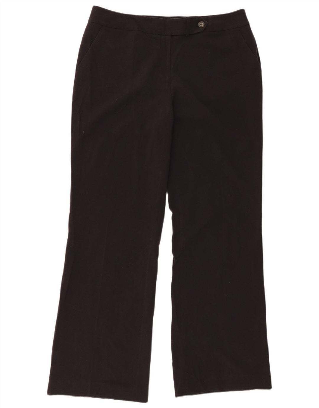 CALVIN KLEIN Dame Bootcut Chino Bukser US 12 Large W34 L32 Sort