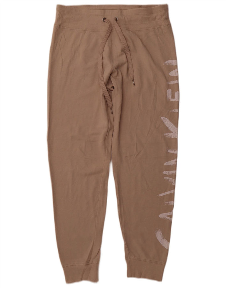 Calvin Klein Dame træningsdragt Bukser Joggers UK 12 Medium Brun Bomuld
