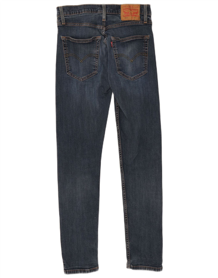 LEVI'S Dame 512 Slim Tapered Jeans W30 L32 Blå Bomuld