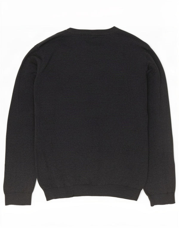 Marks & Spencer Boys V-hals sweater 15-16 år Grå bomuld