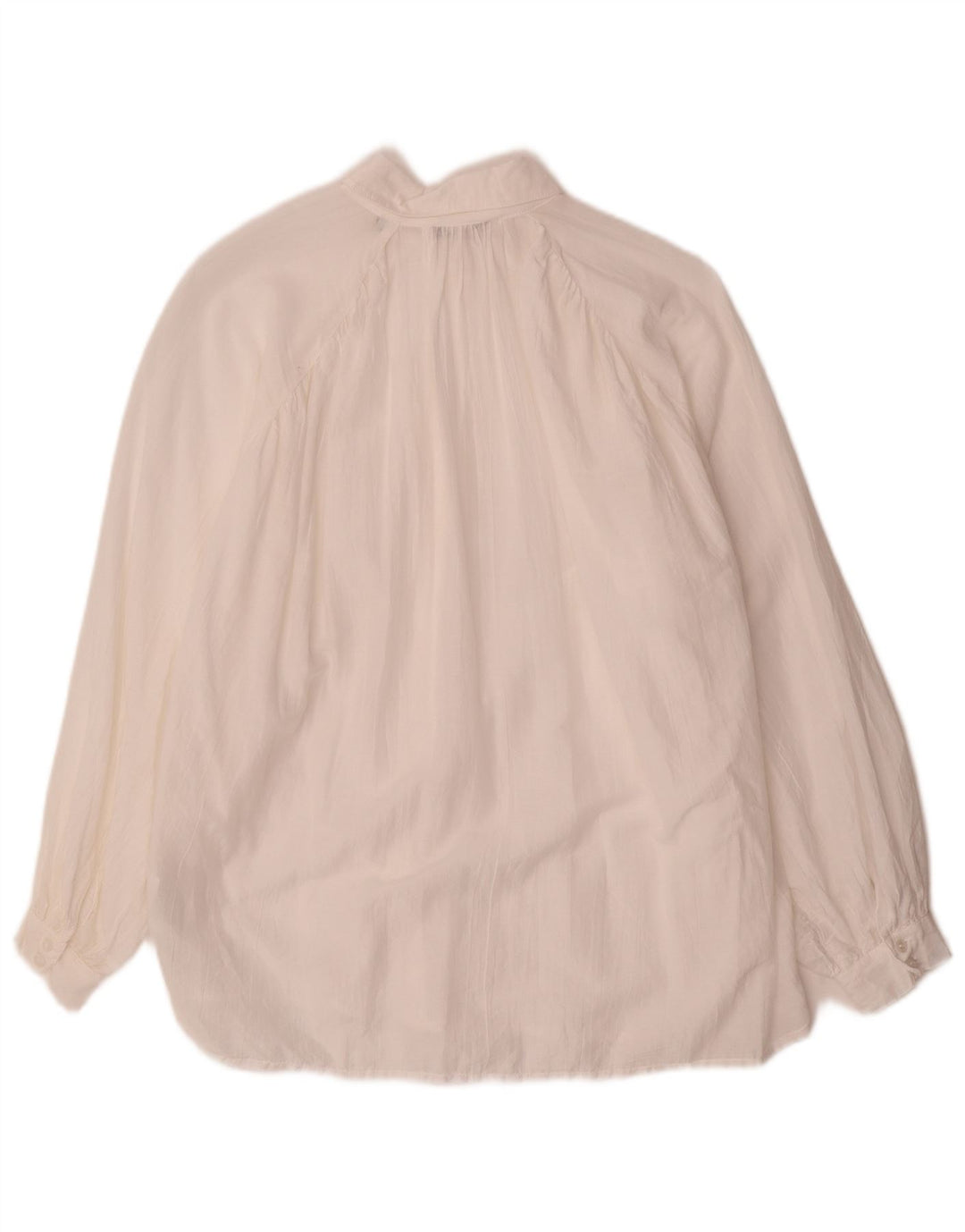 PEPE Jeans Dame Oversized skjorte UK 14 Medium White Bomuld
