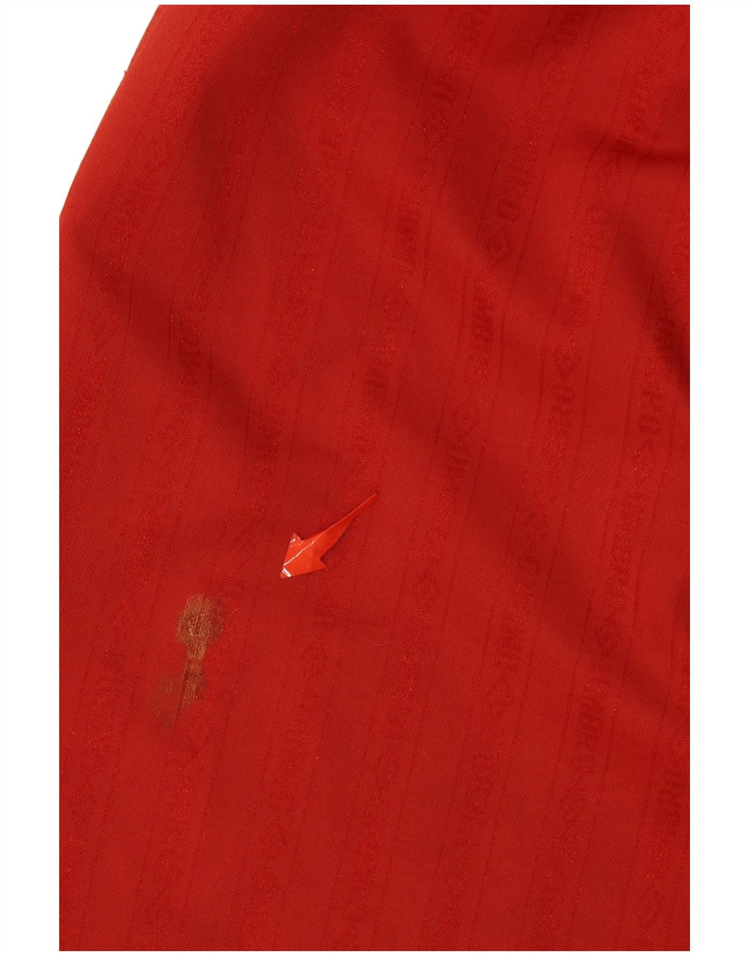 UMBRO Mens Sport Shorts XL  Red Striped Polyester