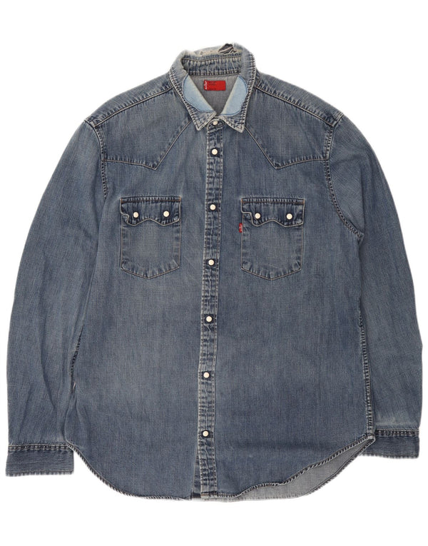 Levi's Herre Denim Shirt XL Blå