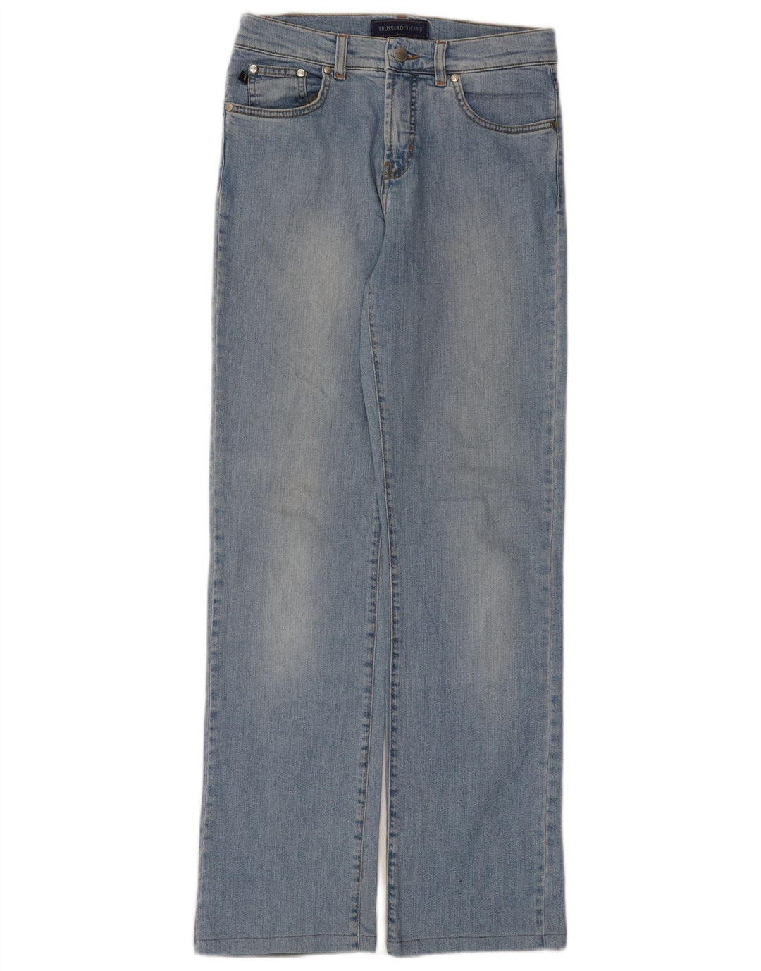 Trussardi lige jeans til kvinder W29 L31 blå bomuld
