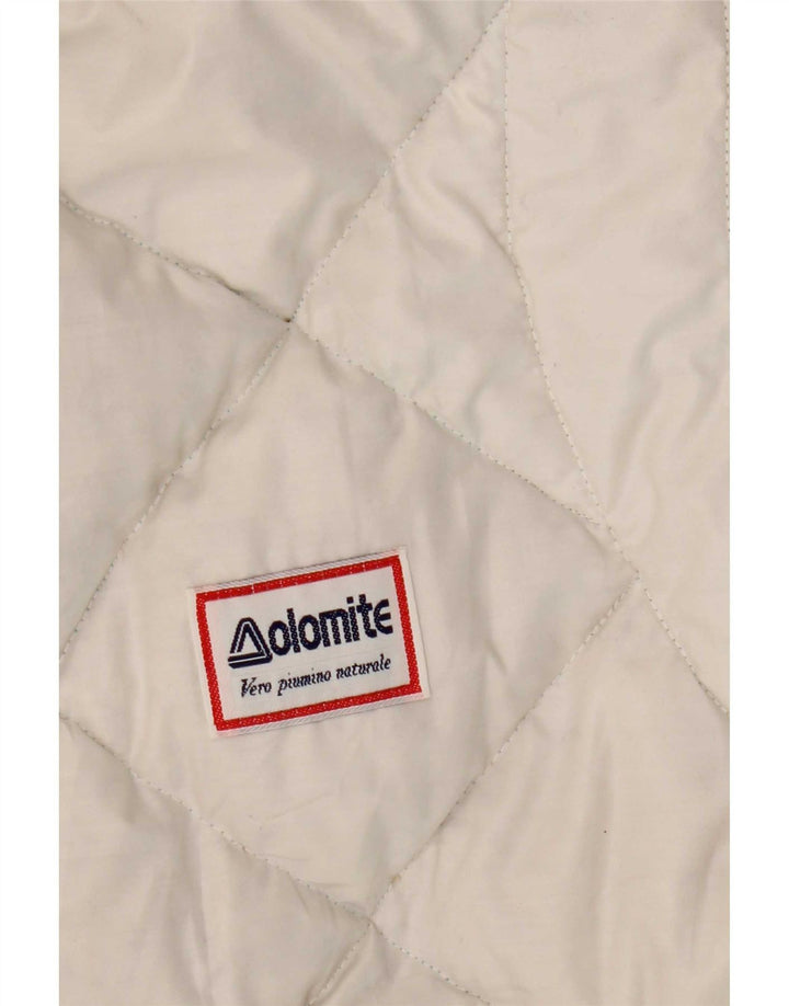 Dolomite Herre Hætte Vendbar Polstret Jakke UK 36 Small White Polyester