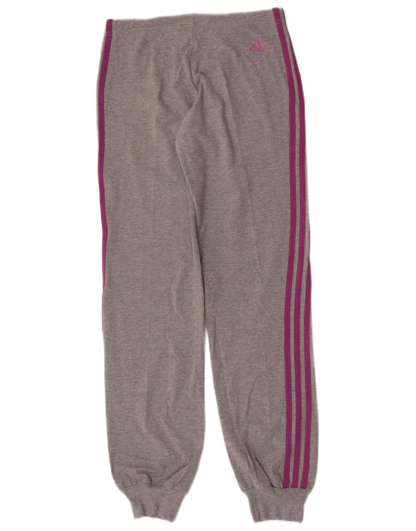 Adidas Dame træningsdragt Bukser Joggers UK 12 Medium Grey Bomuld