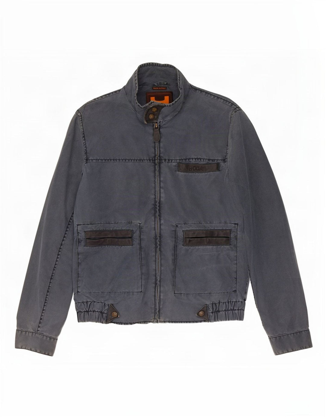 Hogan Herre Utility Jacket UK 38 Medium Navy Blue