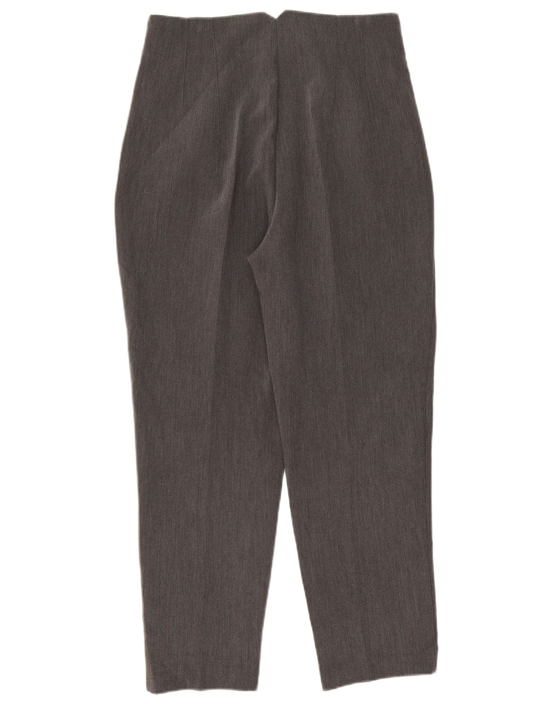 Zara Kvinder Højtaljet Suit Bukser Large W30 L26 Grå Polyester