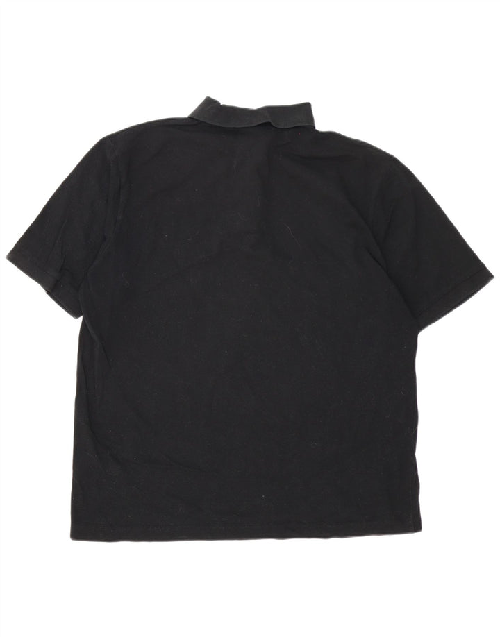 AUSTRALIAN L'ALPINA Poloshirt til mænd IT 50 Medium Sort