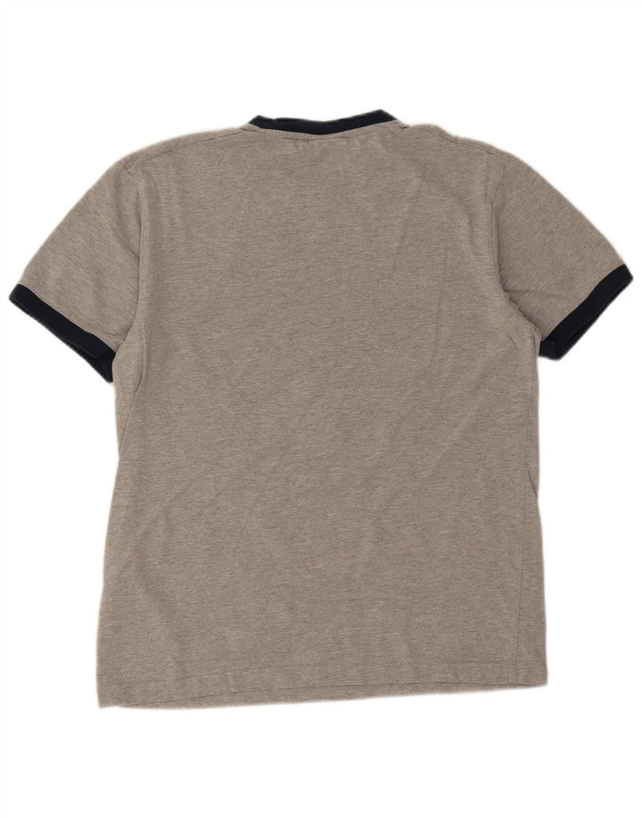 Ellesse Herre T-Shirt Top Medium Grey Flecked Bomuld