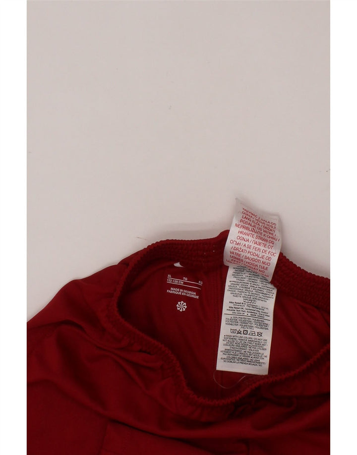 NIKE drenge Liverpool sportsshorts 6-7 år XL Rød polyester