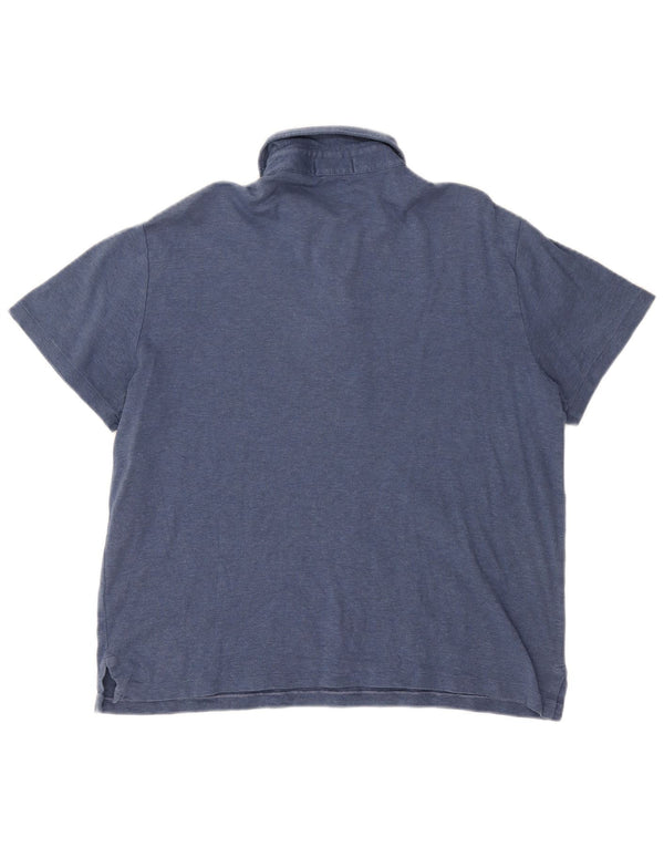 Polo Ralph Lauren Herre Custom Slim Fit Polo Shirt Large Navy Blue