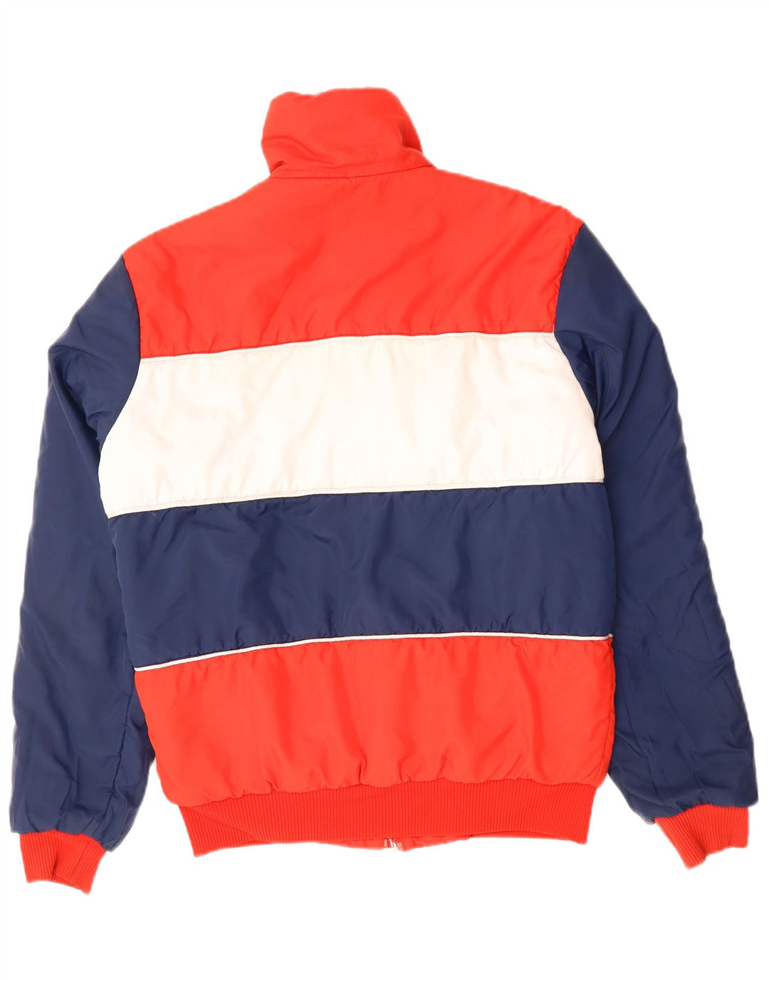 Adidas Herre vendbar jakke UK 38 Medium Navy Blue Colourblock Polyester