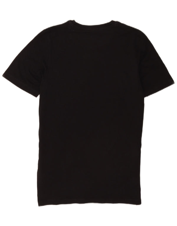 Jack & Jones drenge grafisk t-shirt top 15-16 år sort bomuld
