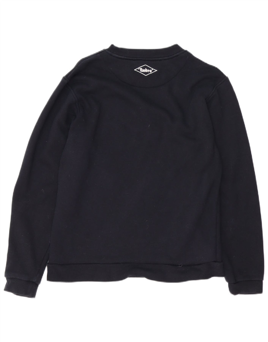 UMBRO Grafisk sweatshirt til mænd, lille sort bomuld