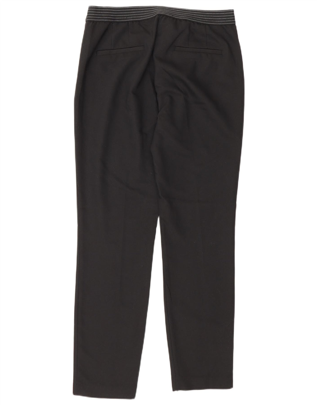 Zara Dame Slim Chino Bukser Medium W28 L28 Sort Bomuld