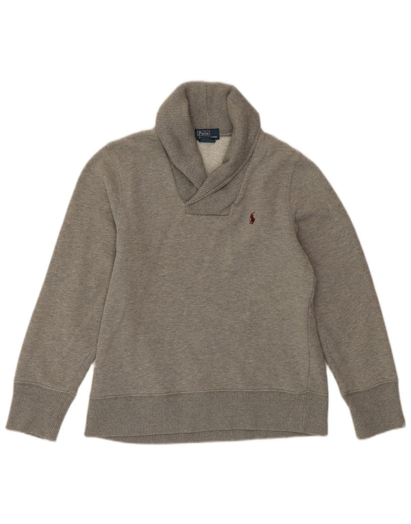 Polo Ralph Lauren Pige Sweatshirt Jumper 10-11 år Medium Grå Bomuld
