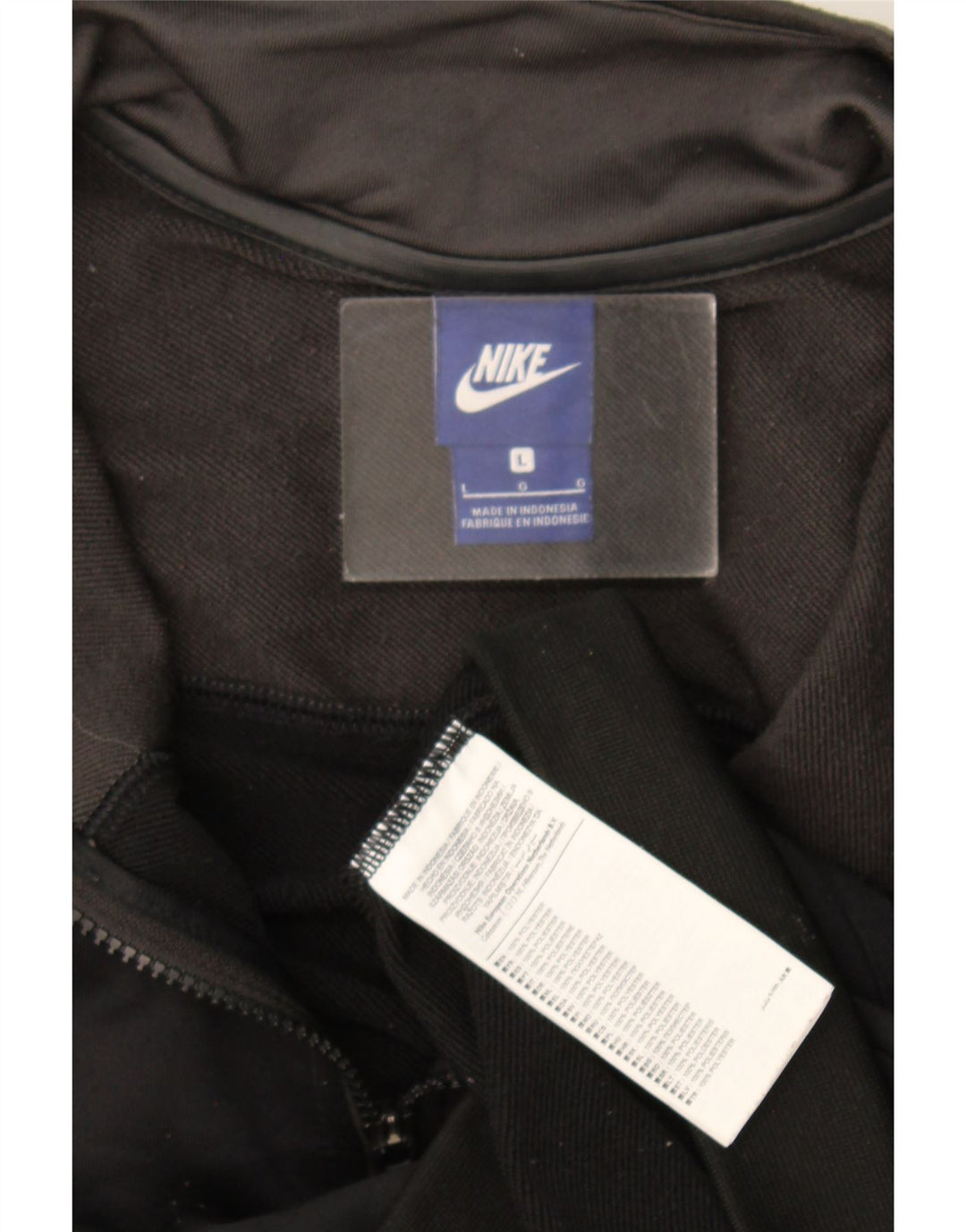 Nike træningsdragt til mænd, topjakke, stor grå farveblok polyester