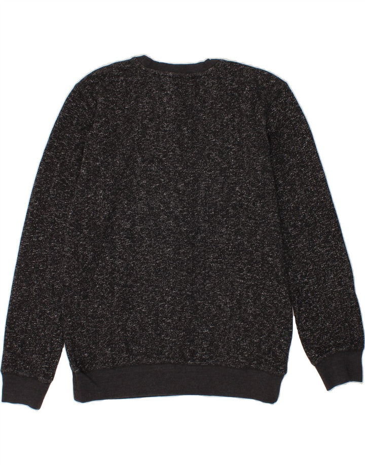 HURLEY Mens Graphic Sweatshirt Jumper Large Grey Cotton Vintage Hurley and Second-Hand Hurley from Messina Hembry 