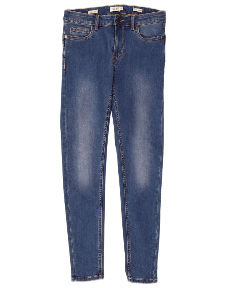 DACK'S Dame Slim Jeans IT 44 Medium W28 L28 Blå Bomuld