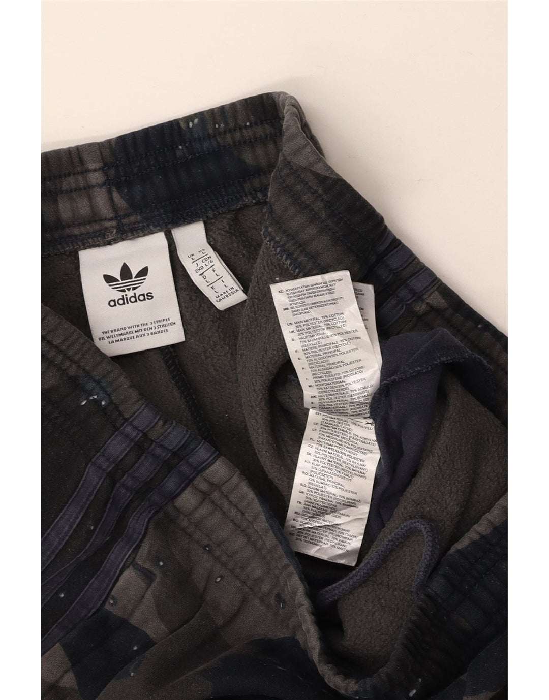 ADIDAS Træningsdragt til mænd Joggers Store marineblå Camouflage Bomuld