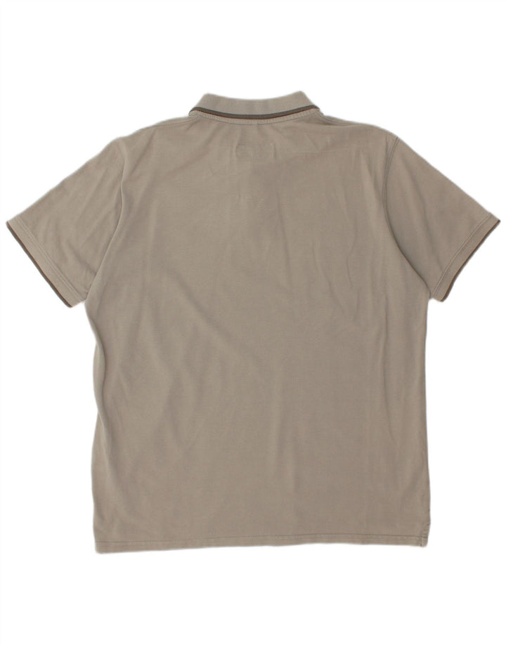 CARRERA Poloshirt til mænd XL Grå Bomuld