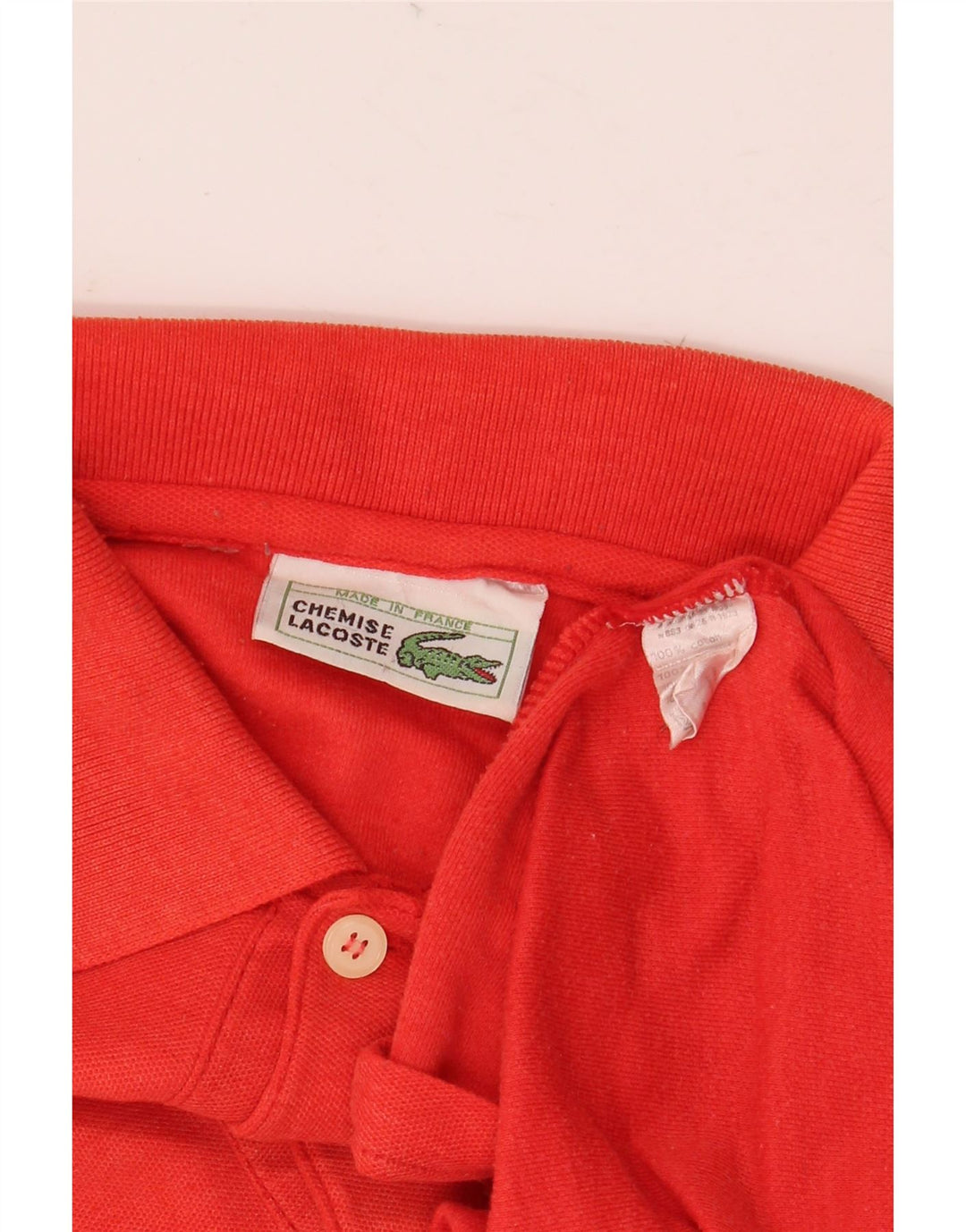 Lacoste herre poloskjorte lille rød bomuld