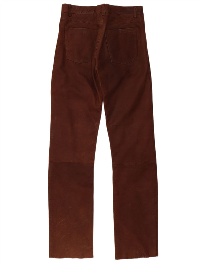 ENJOY Herre læderbukser W30 L34 Brun
