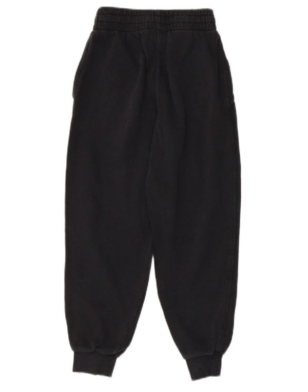 NIKE Boys Tracksuit Trousers Joggers 8-9 Years Small  Black Cotton