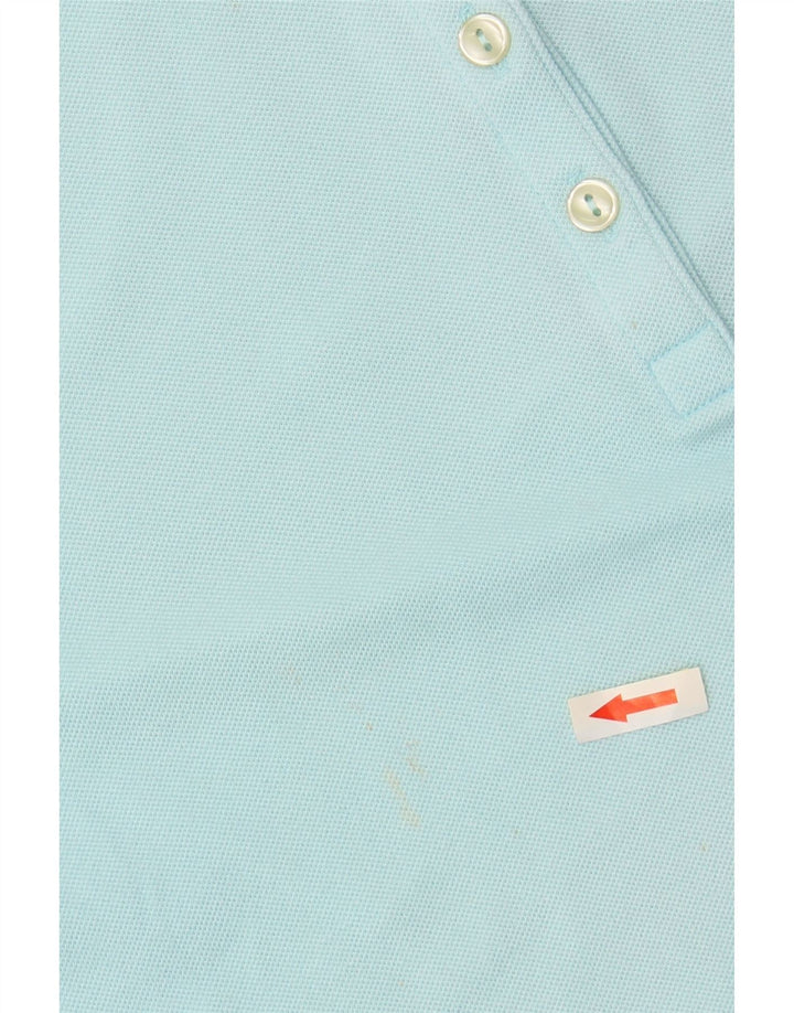 LACOSTE Poloskjorte til kvinder Str. 48 XL Blå Bomuld