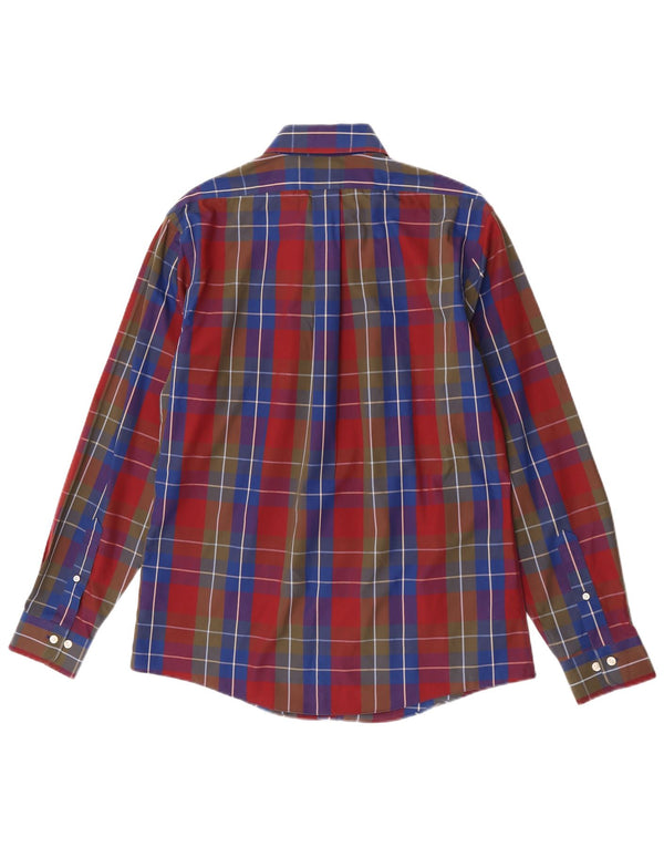 Brooks Brothers Herre Regent-skjorte Medium Flerfarvet Plaid Bomuld