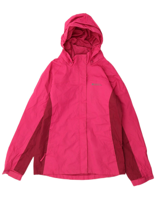 Mountain Warehouse Girls Windbreaker Jacket 12-13 år Pink Colourblock