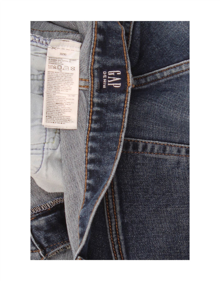 Gap Herre Slim Jeans W30 L30 Marineblå Bomuld