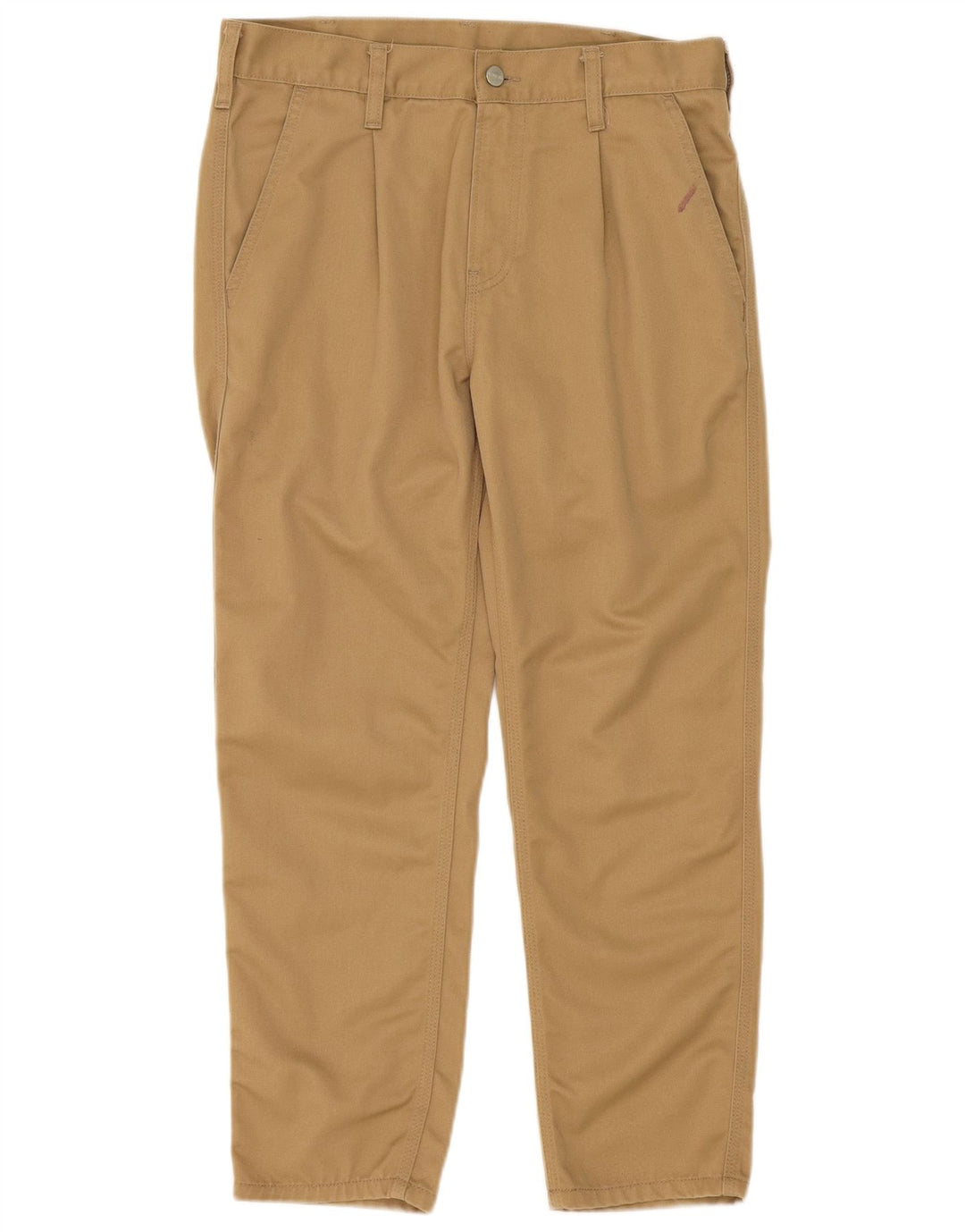 Carhartt Herre Pegged Chino Bukser W30 L27 Beige Polyester