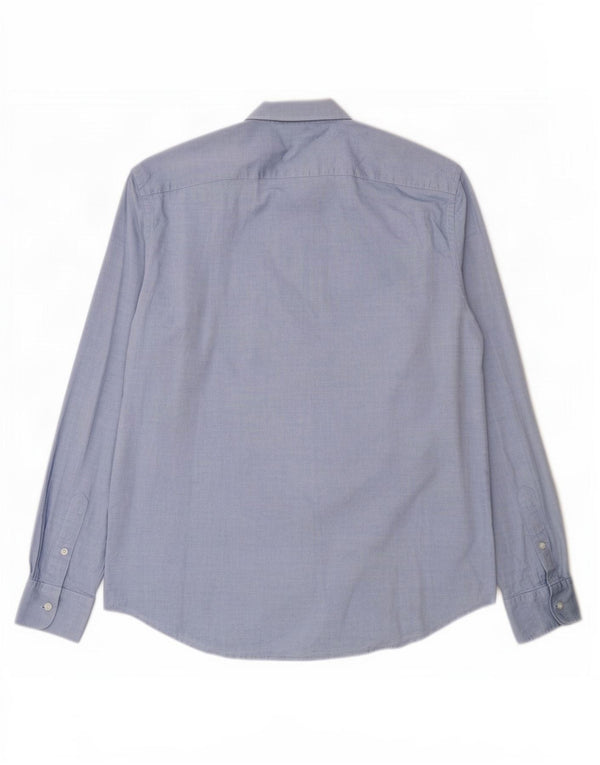 Rumford Herre Regular Fit skjorte str. 41 16 Large Blue Cotton
