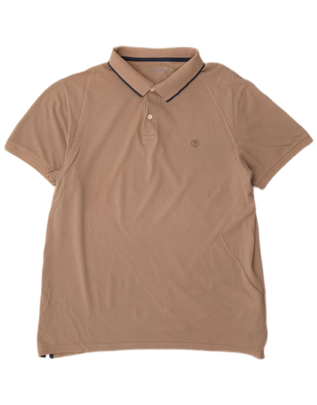 Timberland Polo Shirt til mænd XL Beige Bomuld