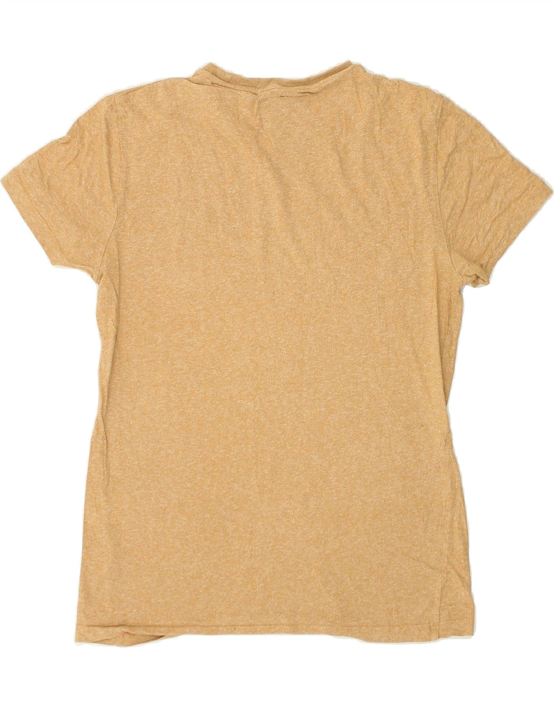 SUPERDRY Mens T-Shirt Top Small Beige Flecked Vintage Superdry and Second-Hand Superdry from Messina Hembry 