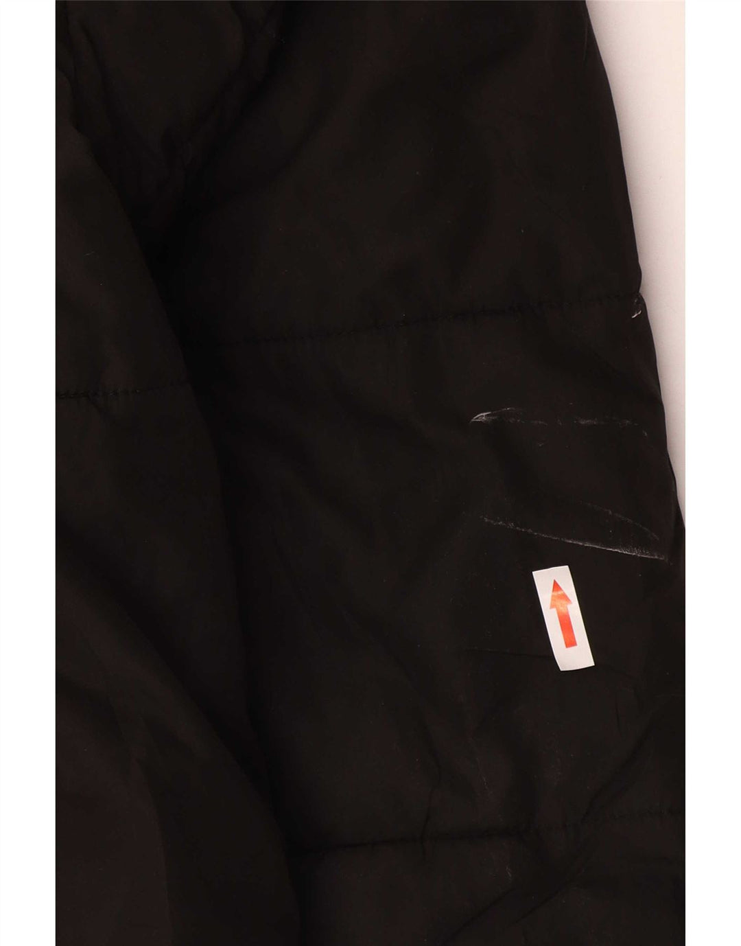 Zara Dame Oversized Polstret Jakke UK 10 Small Black Polyester