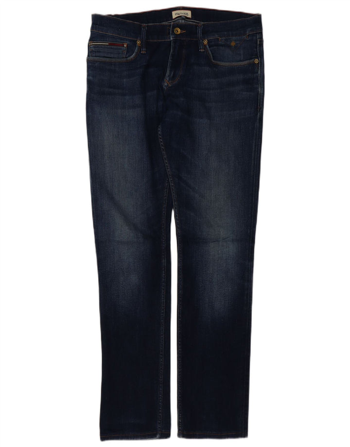 Tommy Hilfiger Straight Jeans til mænd W32 L31 Marineblå