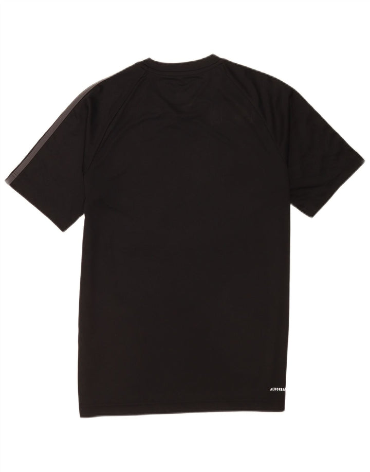 Adidas Herre Aeroready T-Shirt Top Lille Sort Polyester