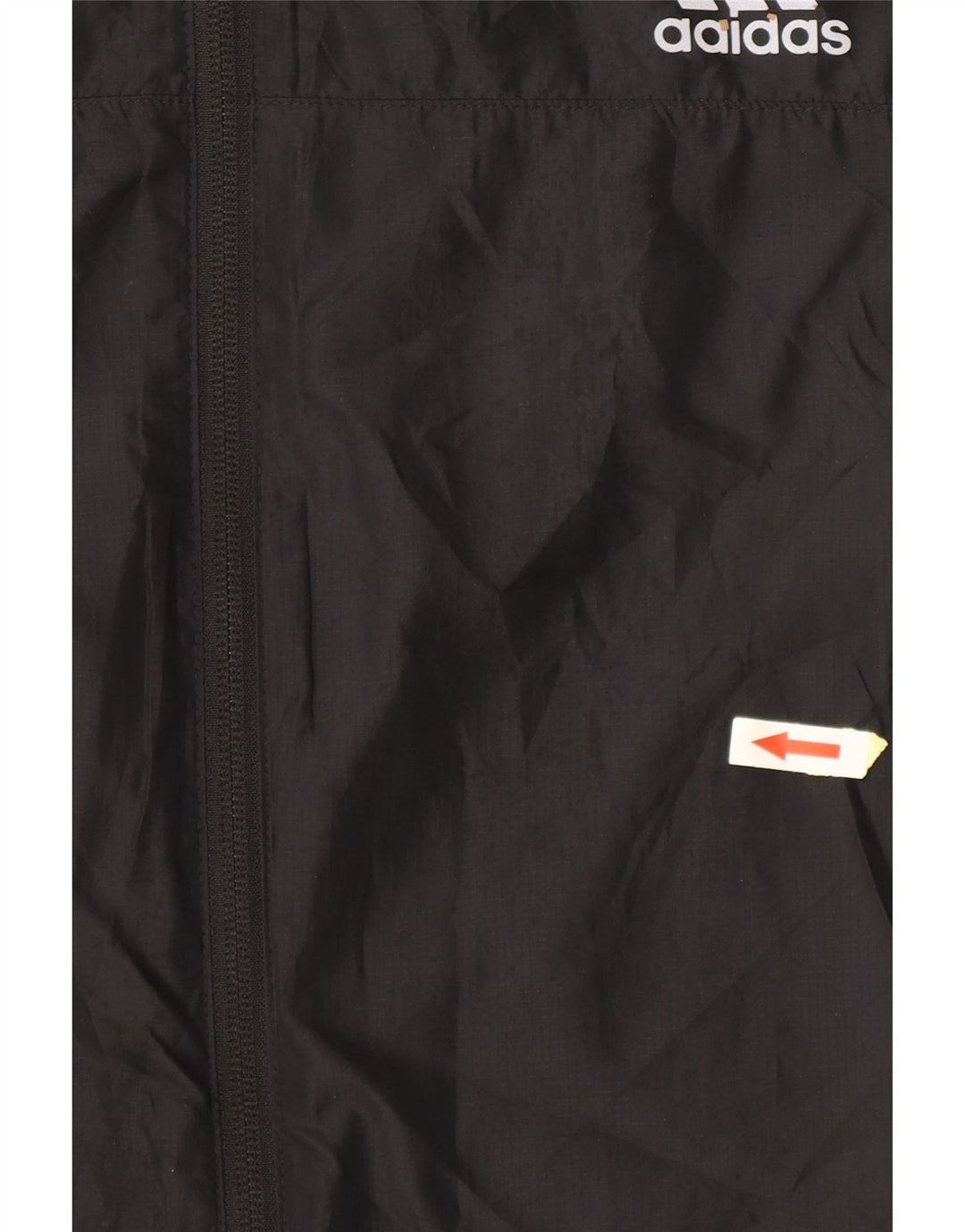 ADIDAS Træningsdragt til mænd, topjakke, stor sort polyester