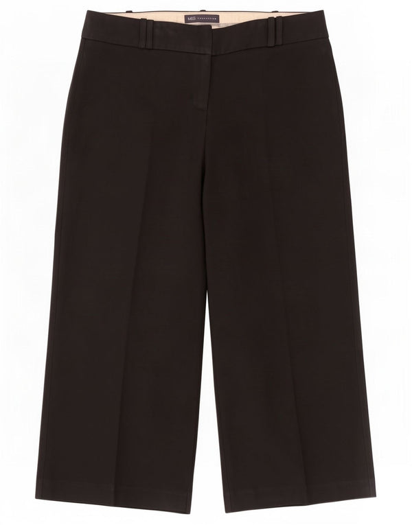 Marks & Spencer Damebukser med brede ben, DK 14 Large W34 L24 Sort